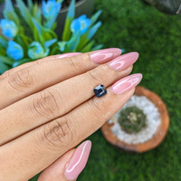 1.04 Ct. Greenish Blue Sapphire from Nigeria Life Style