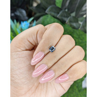 1.05 Ct. Greenish Blue Sapphire from Nigeria Life Style