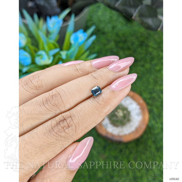 1.05 Ct. Greenish Blue Sapphire from Nigeria