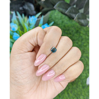 1.05 Ct. Bluish Green Sapphire from Nigeria Life Style