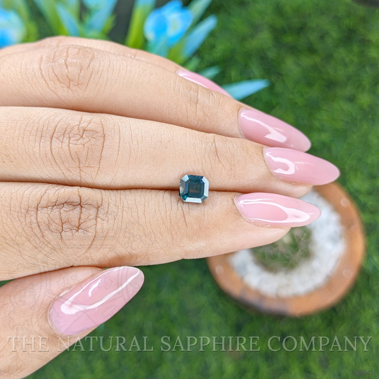 1.05 Ct. Bluish Green Sapphire from Nigeria