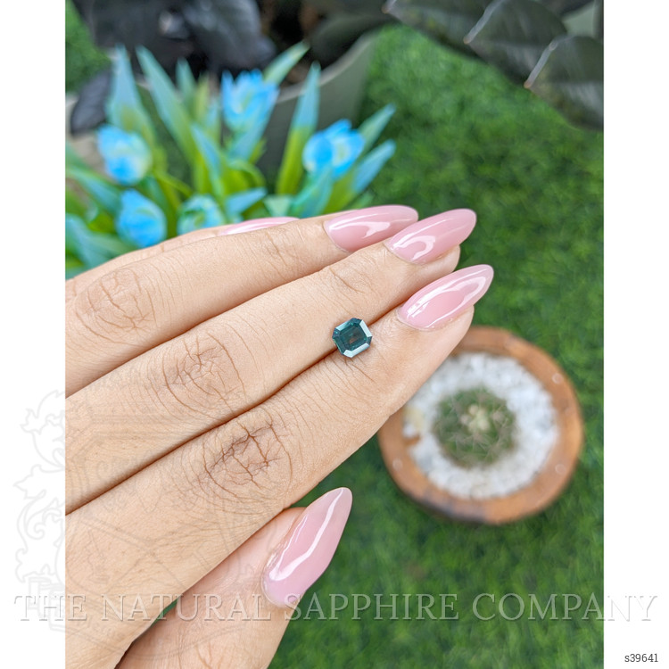 1.05 Ct. Bluish Green Sapphire from Nigeria