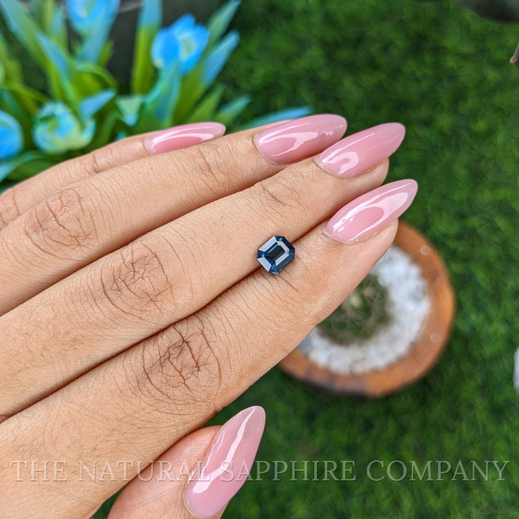 1.11 Ct. Greenish Blue Sapphire from Nigeria