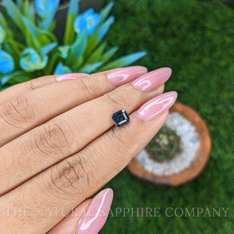 1.16 Ct. Greenish Blue Sapphire from Nigeria