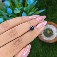 1.17 Ct. Greenish Blue Sapphire from Nigeria Life Style