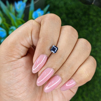 1.17 Ct. Greenish Blue Sapphire from Nigeria Life Style