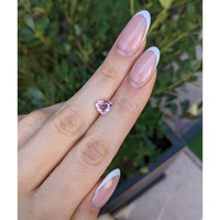 1.64 Ct. Padparadscha Sapphire from Madagascar Life Style