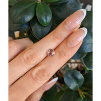 1.69 Ct. Padparadscha Sapphire from Ceylon (Sri Lanka) Life Style