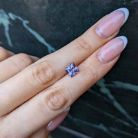 2.15 Ct. Purple Sapphire from Ceylon (Sri Lanka) Life Style