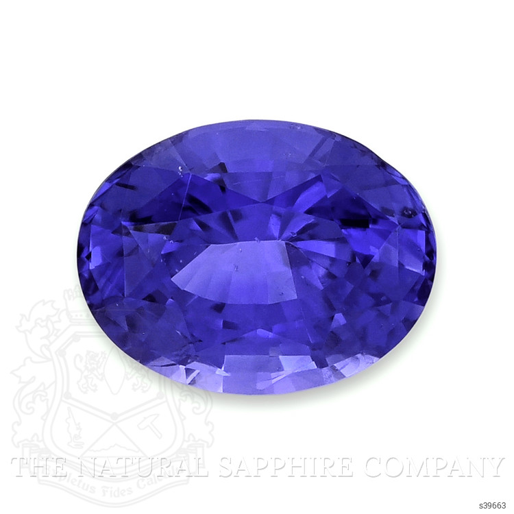 2.22 Ct. Blue Sapphire from Ceylon (Sri Lanka)