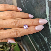 2.08 Ct. Purplish Pink Sapphire from Ceylon (Sri Lanka) Life Style