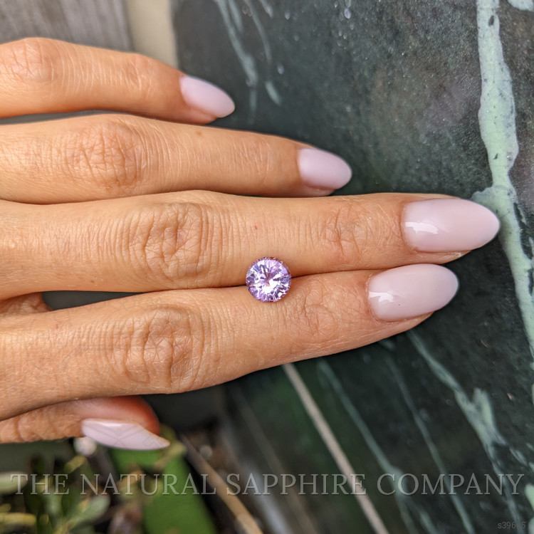 2.08 Ct. Purplish Pink Sapphire from Ceylon (Sri Lanka)