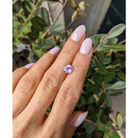 2.08 Ct. Purplish Pink Sapphire from Ceylon (Sri Lanka) Life Style