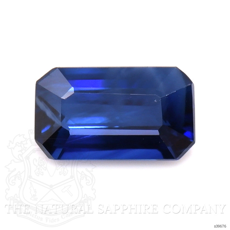 0.71 Ct. Blue Sapphire from Ceylon (Sri Lanka)