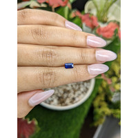 0.71 Ct. Blue Sapphire from Ceylon (Sri Lanka) Life Style