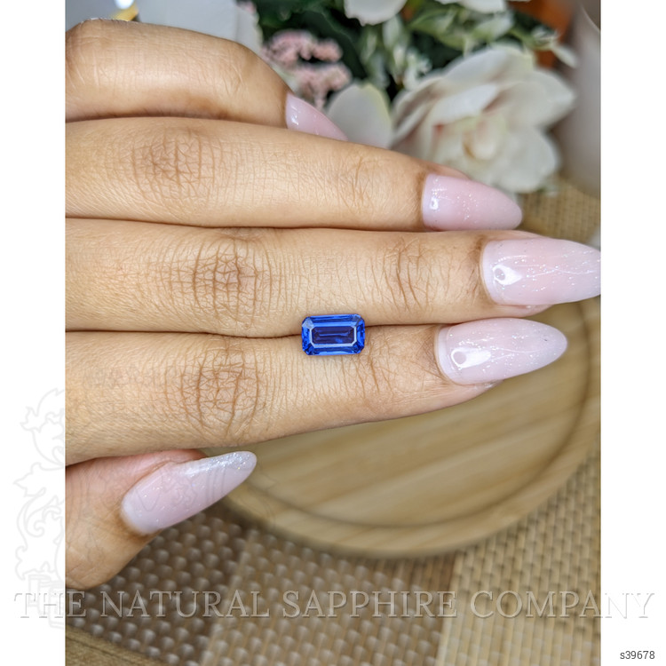 2.00 Ct. Blue Sapphire from Ceylon (Sri Lanka)