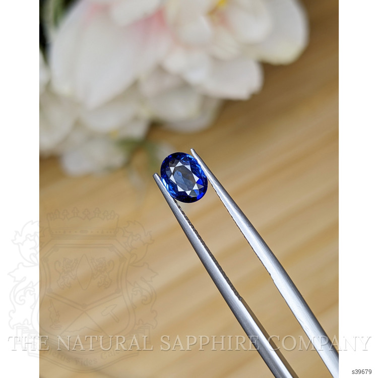 1.02 Ct. Blue Sapphire from Ceylon (Sri Lanka)