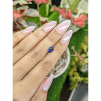 1.02 Ct. Blue Sapphire from Ceylon (Sri Lanka) Life Style