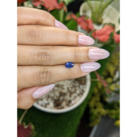 1.03 Ct. Blue Sapphire from Ceylon (Sri Lanka) Life Style