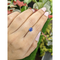 1.01 Ct. Blue Sapphire from Ceylon (Sri Lanka) Life Style