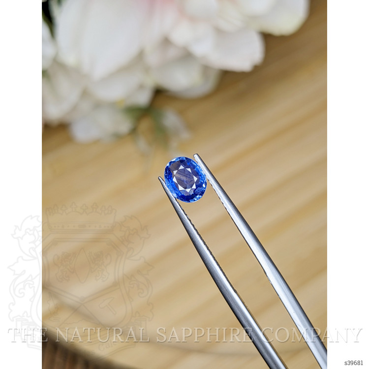 1.01 Ct. Blue Sapphire from Ceylon (Sri Lanka)