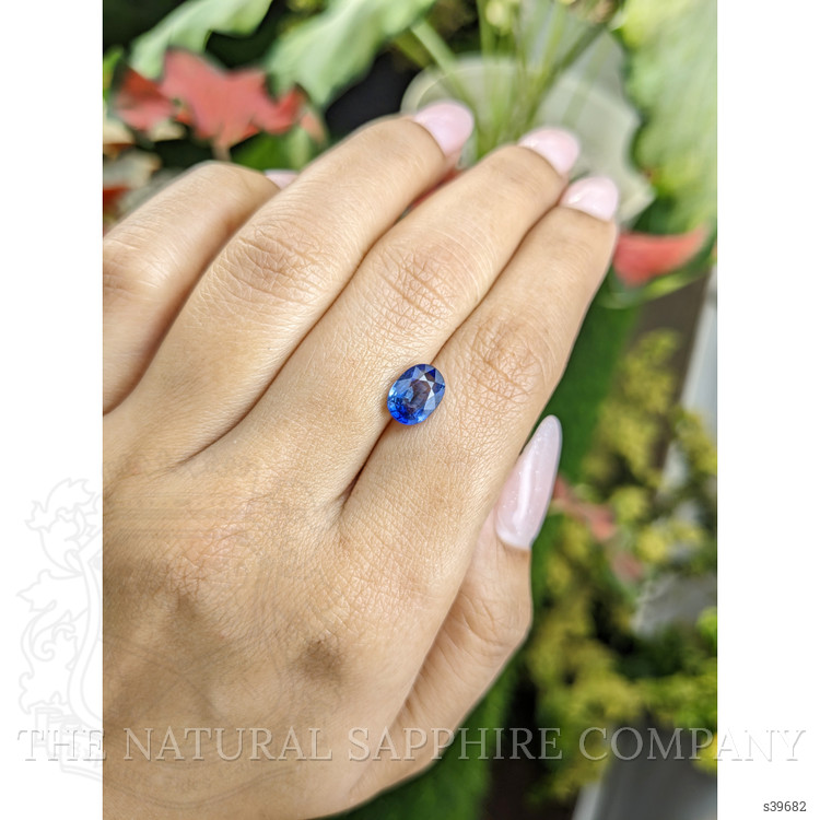 2.15 Ct. Blue Sapphire from Ceylon (Sri Lanka)