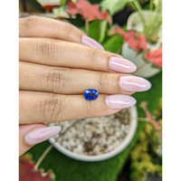 2.03 Ct. Blue Sapphire from Ceylon (Sri Lanka) Life Style
