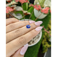 2.03 Ct. Blue Sapphire from Ceylon (Sri Lanka) Life Style
