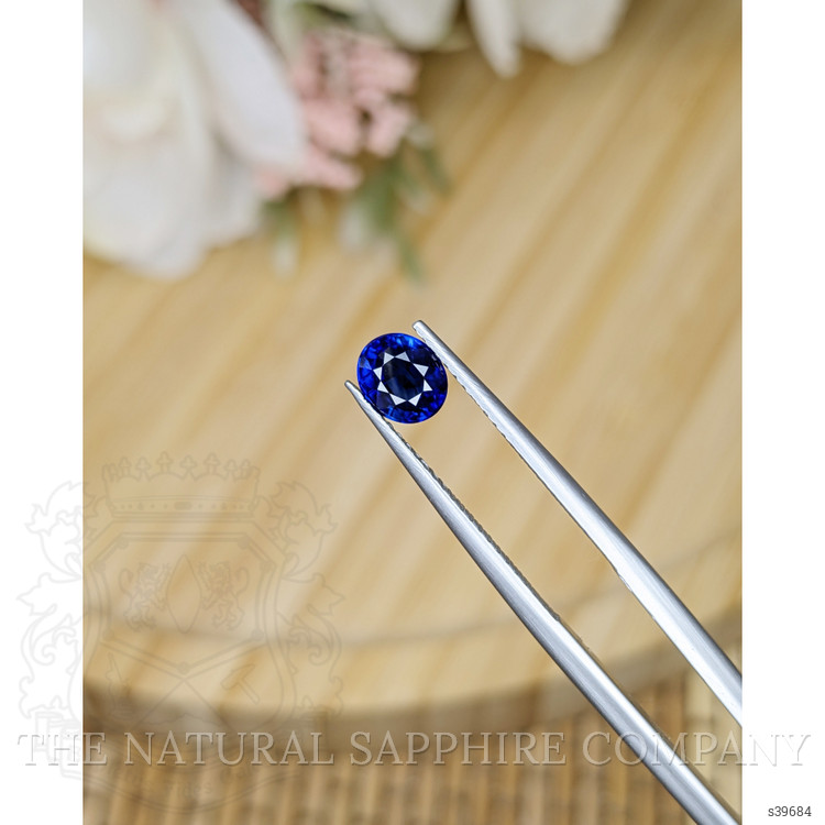 1.04 Ct. Blue Sapphire from Ceylon (Sri Lanka)