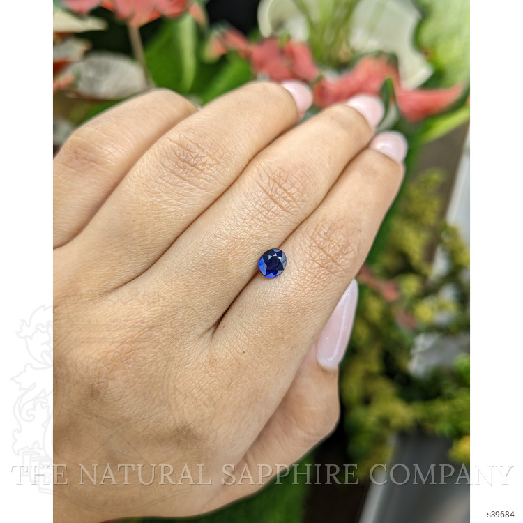 1.04 Ct. Blue Sapphire from Ceylon (Sri Lanka)