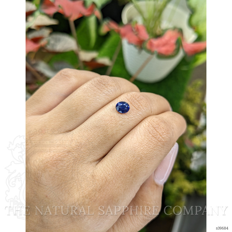 1.04 Ct. Blue Sapphire from Ceylon (Sri Lanka)