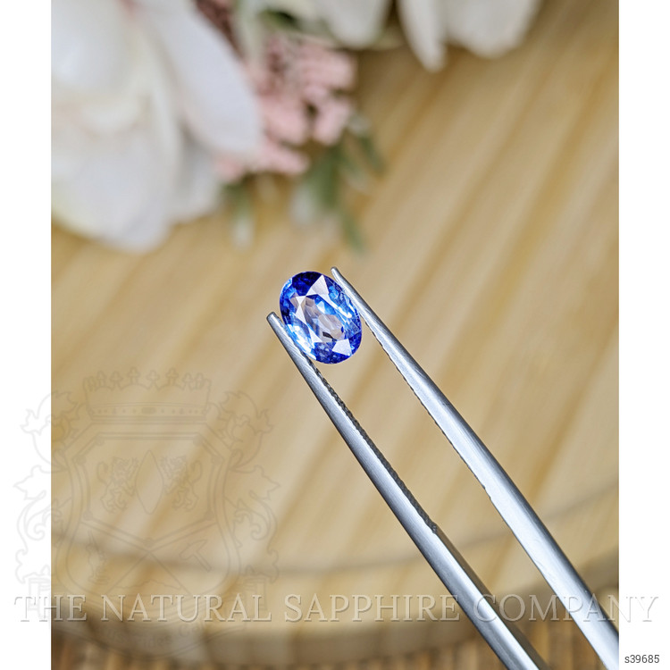 1.01 Ct. Blue Sapphire from Ceylon (Sri Lanka)