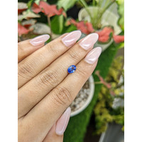 1.01 Ct. Blue Sapphire from Ceylon (Sri Lanka) Life Style