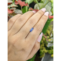 0.62 Ct. Blue Sapphire from Ceylon (Sri Lanka) Life Style