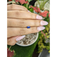 0.73 Ct. Blue Sapphire from Ceylon (Sri Lanka) Life Style