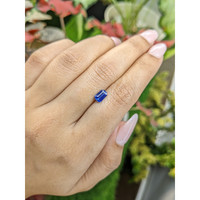 0.90 Ct. Blue Sapphire from Ceylon (Sri Lanka) Life Style