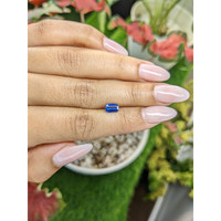 0.90 Ct. Blue Sapphire from Ceylon (Sri Lanka) Life Style