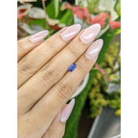 0.61 Ct. Blue Sapphire from Ceylon (Sri Lanka) Life Style