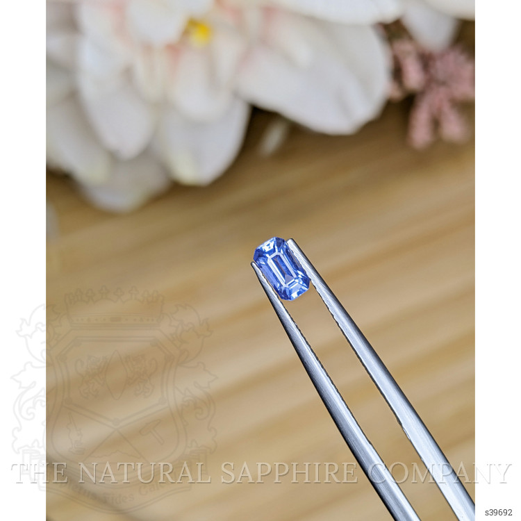 0.52 Ct. Blue Sapphire from Ceylon (Sri Lanka)