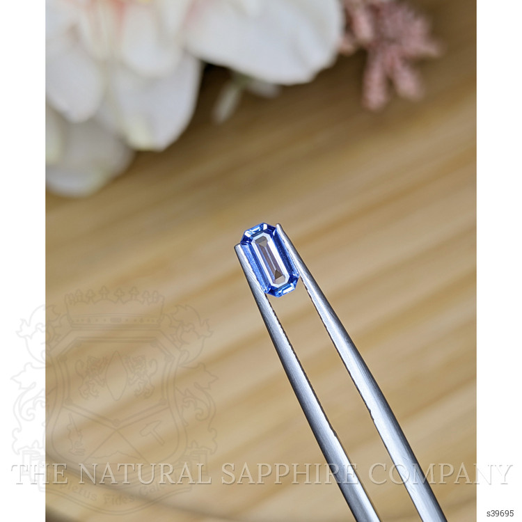 0.52 Ct. Blue Sapphire from Ceylon (Sri Lanka)