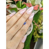 0.52 Ct. Blue Sapphire from Ceylon (Sri Lanka) Life Style