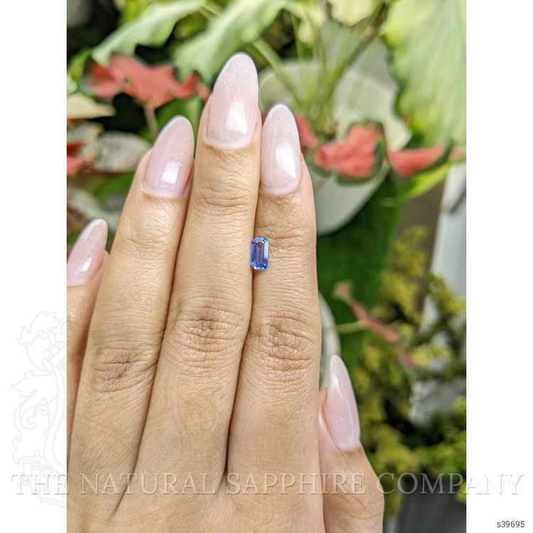 0.52 Ct. Blue Sapphire from Ceylon (Sri Lanka)
