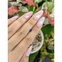 0.40 Ct. Blue Sapphire from Ceylon (Sri Lanka) Life Style