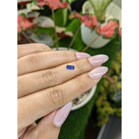 0.46 Ct. Blue Sapphire from Ceylon (Sri Lanka) Life Style