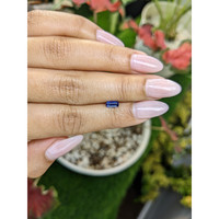 0.46 Ct. Blue Sapphire from Ceylon (Sri Lanka) Life Style
