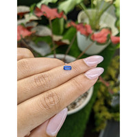 0.51 Ct. Blue Sapphire from Ceylon (Sri Lanka) Life Style