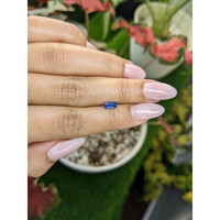 0.51 Ct. Blue Sapphire from Ceylon (Sri Lanka) Life Style