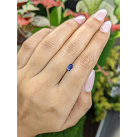 0.48 Ct. Blue Sapphire from Ceylon (Sri Lanka) Life Style