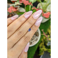 0.48 Ct. Blue Sapphire from Ceylon (Sri Lanka) Life Style