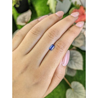0.52 Ct. Blue Sapphire from Ceylon (Sri Lanka) Life Style